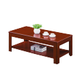 华美航 茶几 120*60*43cm 张 黑胡桃色 定制专拍