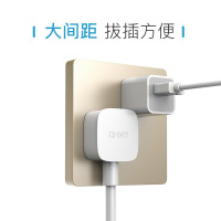 正泰开关插座6C系列86型插座一开多控暗装5五孔插座面板家用电源插座香槟金-幻影灰