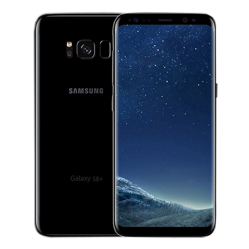 三星(SAMSUNG)Galaxy S8+手机双曲屏面部识别虹膜 防水智能全网通4G手机 64GB 星夜黑 港版原装正品
