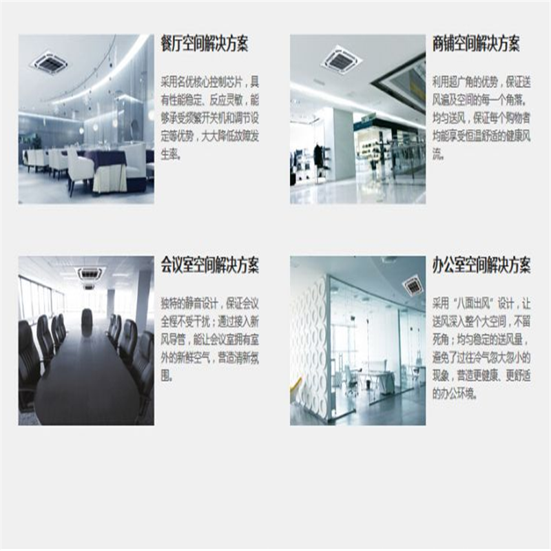 美的(Midea) 卡嵌式中央空调 MDV-D71Q4/N1-D 商用中央空调四面出风 嵌入式室内机 单台价