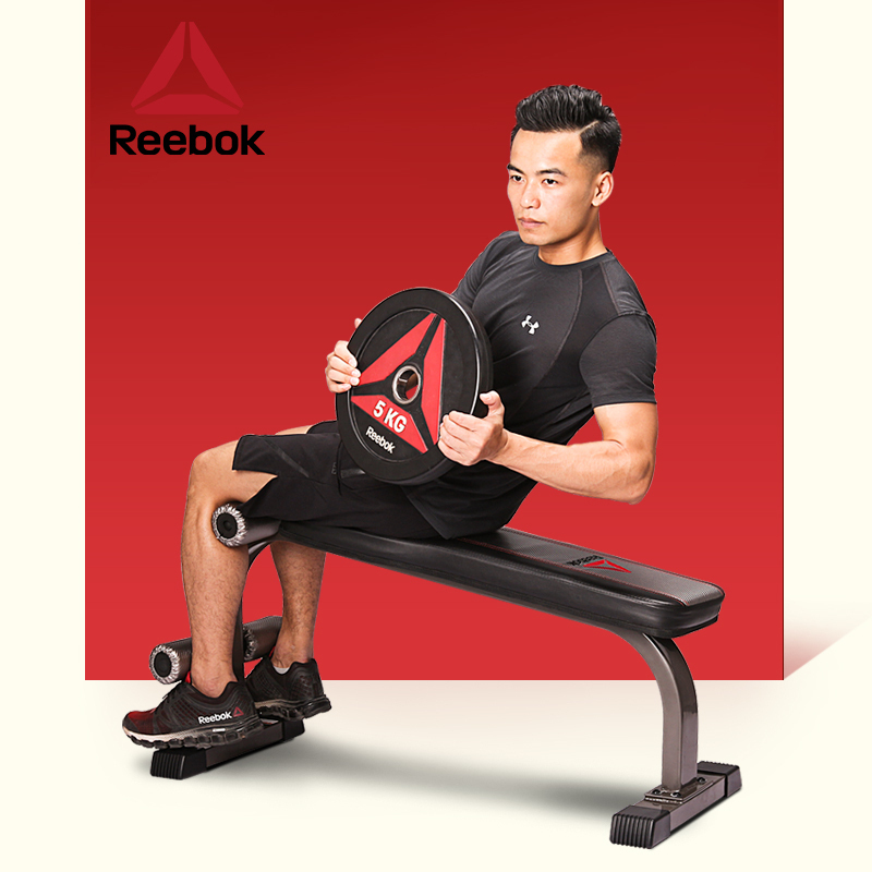[锐步年度新款]REEBOK锐步仰卧起坐健身器材仰卧板通用健身房腹肌健身器材哑铃凳RBBE-10220