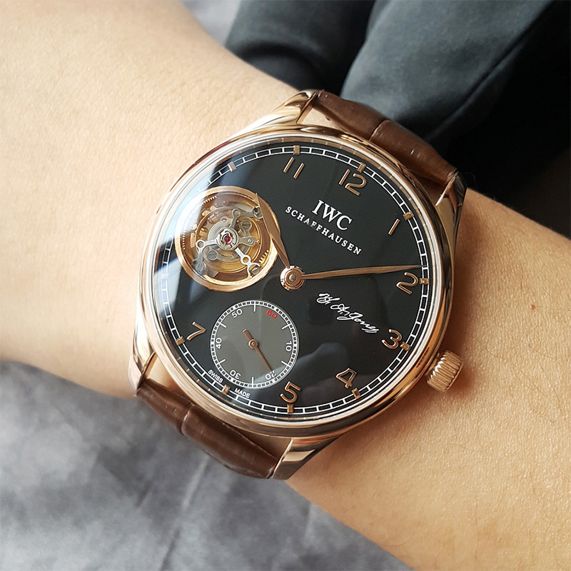 [正品二手95新]万国 IWC 葡萄牙系列IW544705手动机械43MM男表 全套