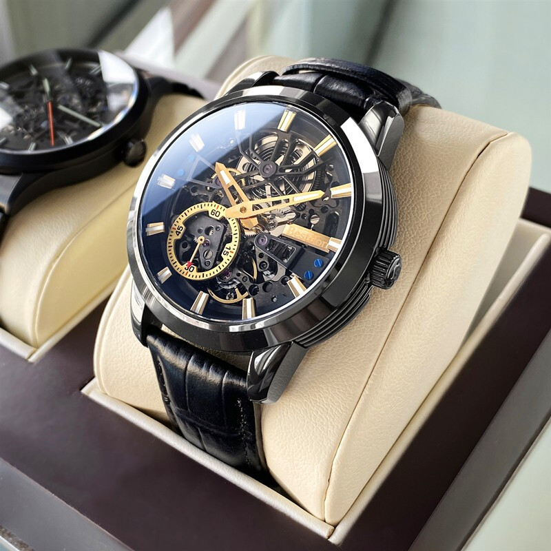 邦顿(bestdon)手表 男士全自动镂空机械表 时尚酷玩多功能防水夜光