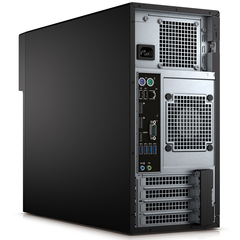 戴尔(DELL)T3620服务器至强XeonE3-1225V5 3.3HGZ 四核 2*16G-DDR4 2T SATA+256GSSD 刻录 P4000 P2717H+音箱 3年