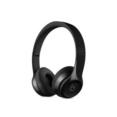 Beats Solo3 Wireless 无线蓝牙耳机 头戴式蓝牙耳机 带麦可通话跑步运动耳机 黑色