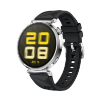 华为（HUAWEI） WATCH GT 5黑色氟橡胶表带41mm 魅影黑
