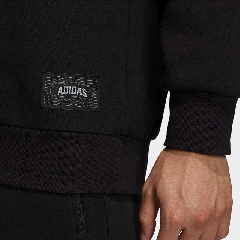 阿迪达斯(adidas) 卫衣男休闲套头衫长袖T恤圆领运动服HE7464