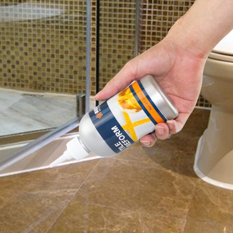 缝剂瓷砖地砖防水板真胶填缝剂防水防霉勾缝剂美瓷嘉美缝剂280ml白色