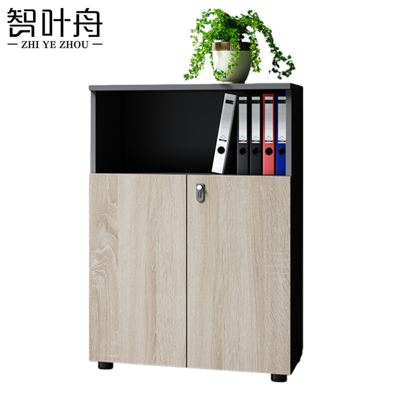智叶舟办公矮柜80*40*120cm台高清大图