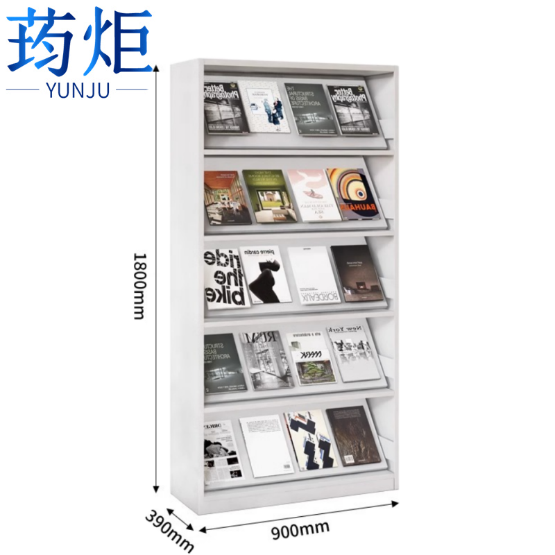 荺炬期刊架五层台