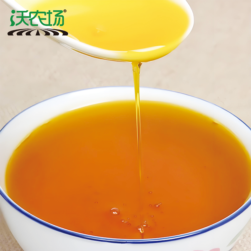 沃农场笨榨大豆油5L/桶高清大图