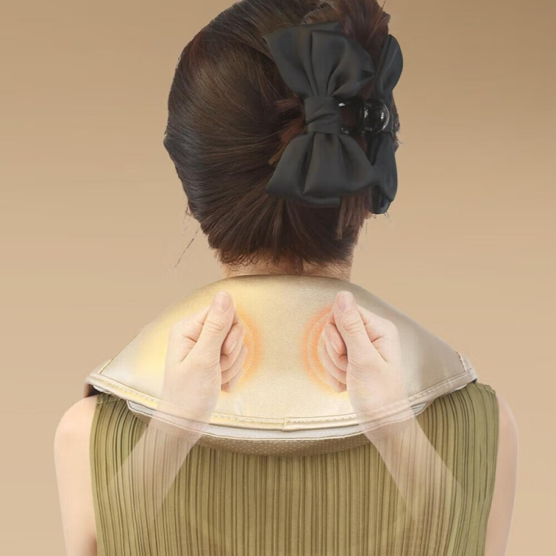 倍轻松倍轻松肩颈按摩器Neck N1 Pro,金色高清大图