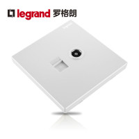 [官方旗舰店]罗格朗Legrand开关插座面板仕典玉兰白逸景电脑电视网络网线86型家用暗装墙壁电源电脑网络插座