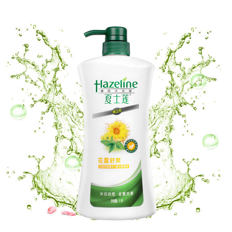 夏士莲 健肤沐浴露 花露舒爽1L(单位:瓶)