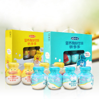 娃哈哈爽歪歪饮品儿童乳酸菌8090后怀旧小零食 钙多多200ml*12瓶 包邮