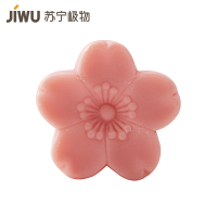 苏宁极物 日本制造樱花精油皂洗脸皂洁面皂沐浴洗澡香皂 胭脂红