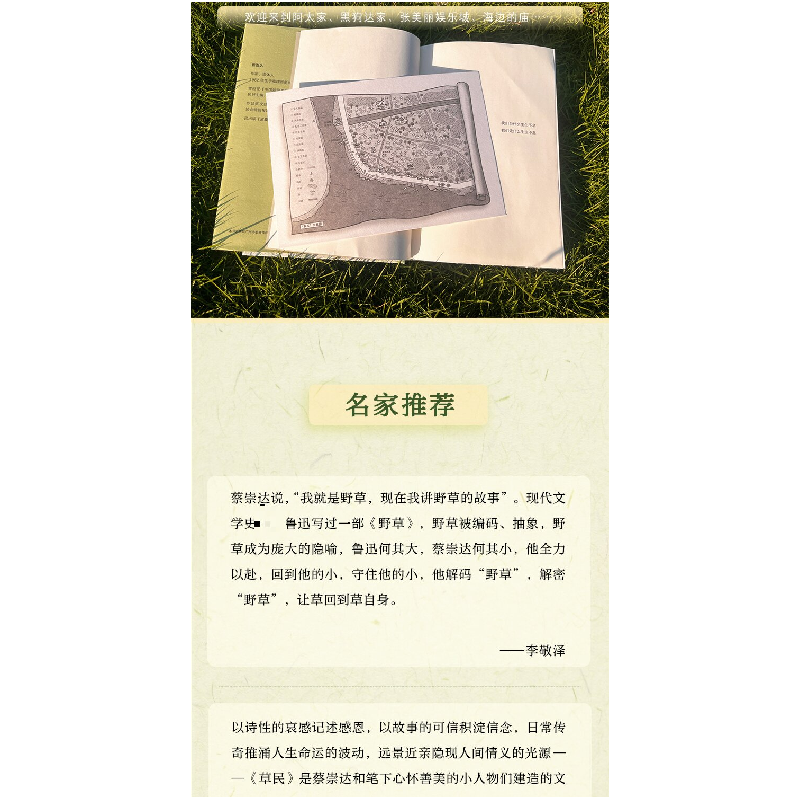 正版新书]草民-定制版蔡崇达 著9787546237381高清大图