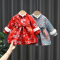YueBin宝宝新年衣服公主拜年服儿童秋冬加绒汉服裙子女童冬季洋气连衣裙裙子童