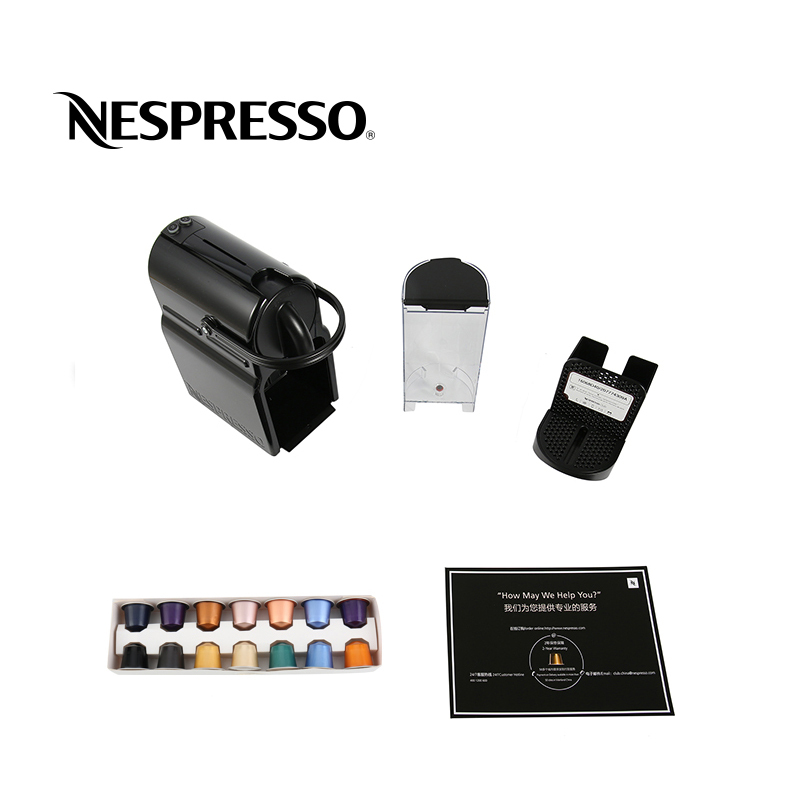NESPRESSO/奈斯派索 Inissia D40胶囊咖啡机 欧洲进口 家用 全自动雀巢咖啡机