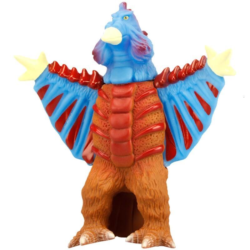 卡片人偶全身关节可动泰罗赛文对战怪兽儿童玩具男女孩生日6英寸巴顿