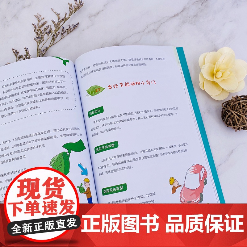 绿色环保从我做起 全彩版6册 垃圾分类低碳生活节水节能减排生态文明远离雾霾 学校中小学生生态环境保护教育读本课外阅读书籍高清大图