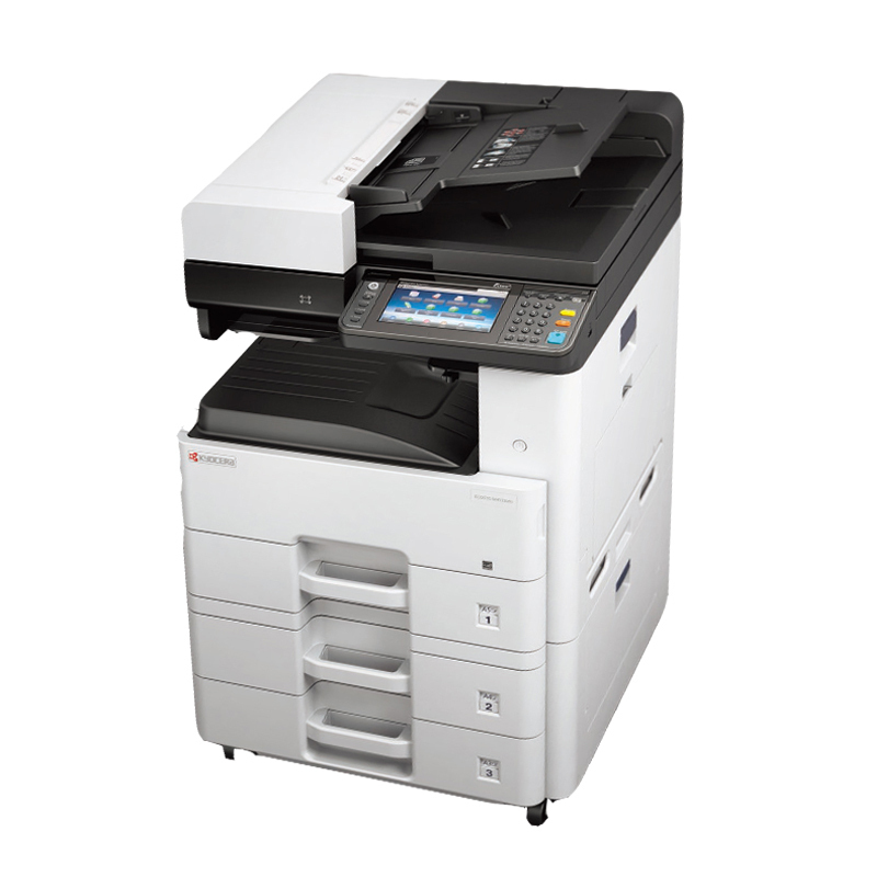 京瓷(KYOCERA)ECOSYS M8124cidn A3A4彩色激光数码复合机激光打印机打印复印扫描三合一体机自动双面有线网络局域网企业政府办公打印机标配含输稿器+三纸盒落地高清大图