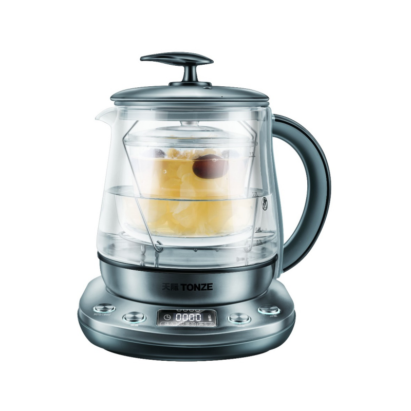 [精选]天际(TONZE)BJH-D150G 养生壶1.5L玻璃养生壶煮茶壶玻璃电水壶