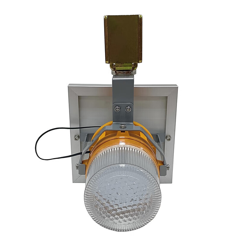 倬屹(ZHUOYI)ZWJ001 3W IP65 续航时间≥6天 3.7V 红蓝 LED 声光警示灯 黄色高清大图