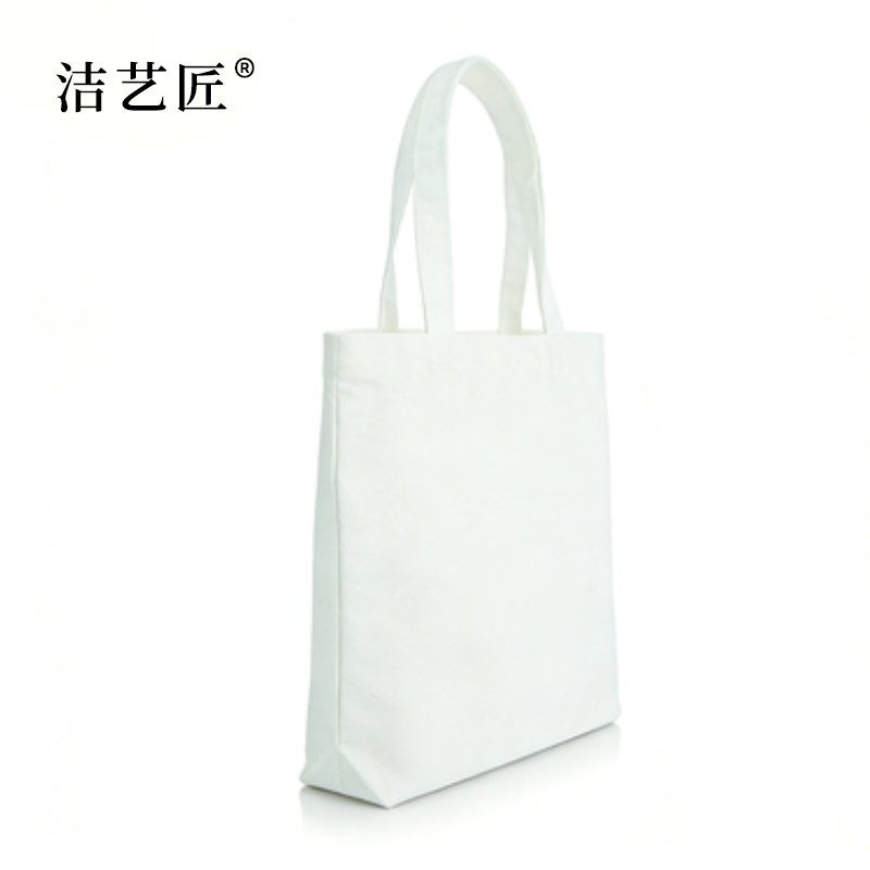 洁艺匠 JYJ782 大号帆布立体托特公文包 37*12*32cm(计价单位:个) 米白色高清大图