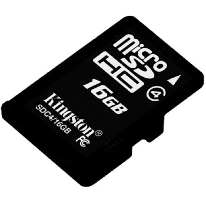 金士顿(Kingston)内存卡 TF(Micro SD) 16GB Class4 手机行车记录仪存储卡 基础版