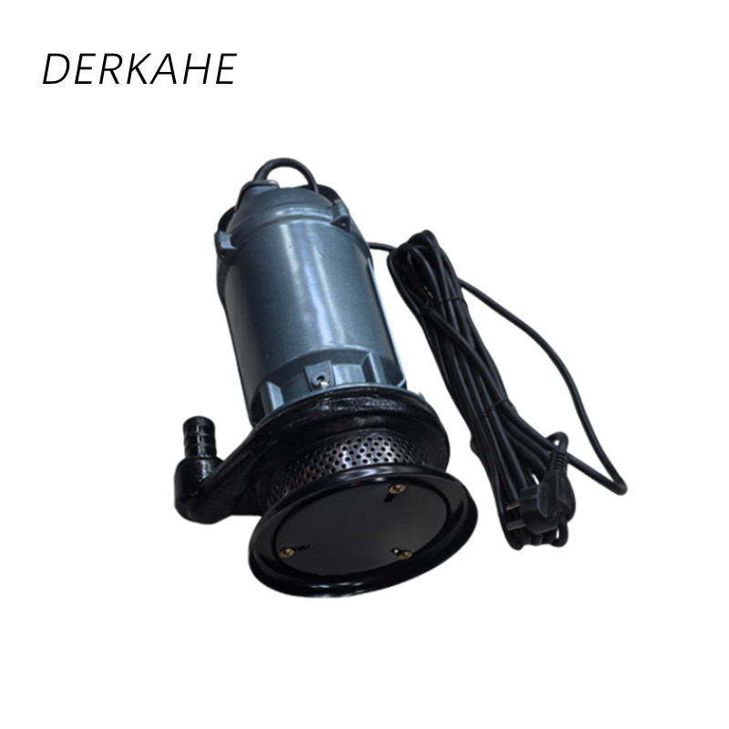 DERKAHE QDX-A铝壳小型潜水电泵 QDX1.5-25-0.55A 台高清大图