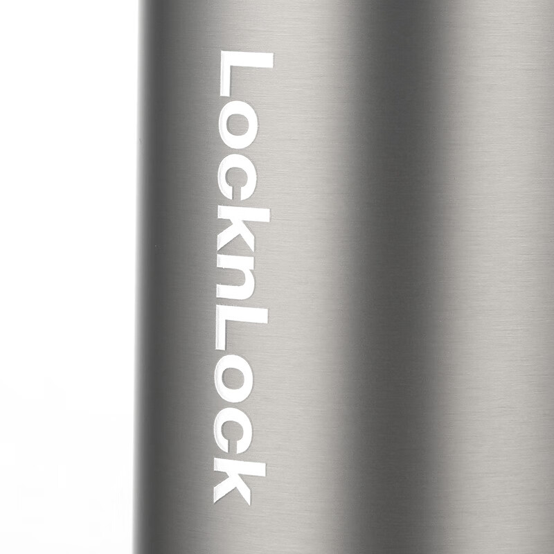 乐扣乐扣(LOCK&LOCK)心悦随行保温杯(不锈钢色+黑色) LHC6818FU高清大图