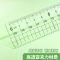 晨光(M&G)文具20cm波浪边学生直尺 加厚网格尺子 高透亚克力可视大数字刻度 考试测量学习办公ARL960DP