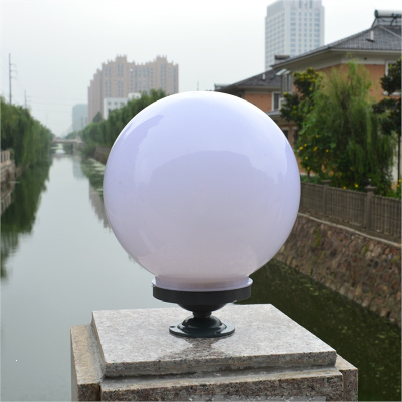 古达定制户外灯太阳能庭院灯柱头灯围墙灯墙头灯门柱灯柱子灯圆球球形