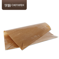 学厨 食品级蛋糕卷垫耐高温不沾不粘布烤箱油布烤盘垫折边 烘焙工具 WK9447
