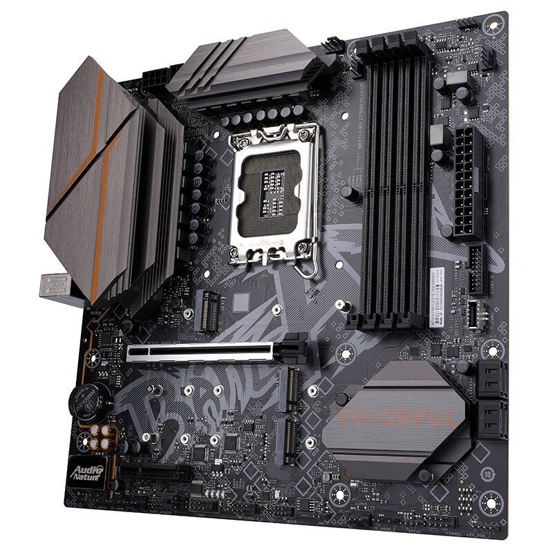 七彩虹BATTLE-AX Z790M-PLUS D5 V20主板+英特尔 Intel i7-13700KF+金士顿 FURY DDR5 5200 16G主板套装