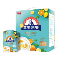 光明莫斯利安甄选果粒酸奶(甜橙+柠檬)195g*10盒