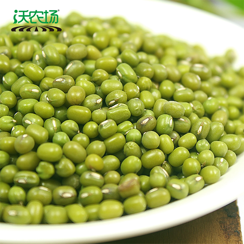 沃农场绿豆1kg/袋高清大图