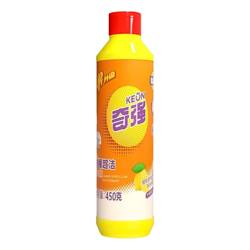 奇强洗洁精快速去油不留痕迹清新祛味易漂易洗一冲即净450g