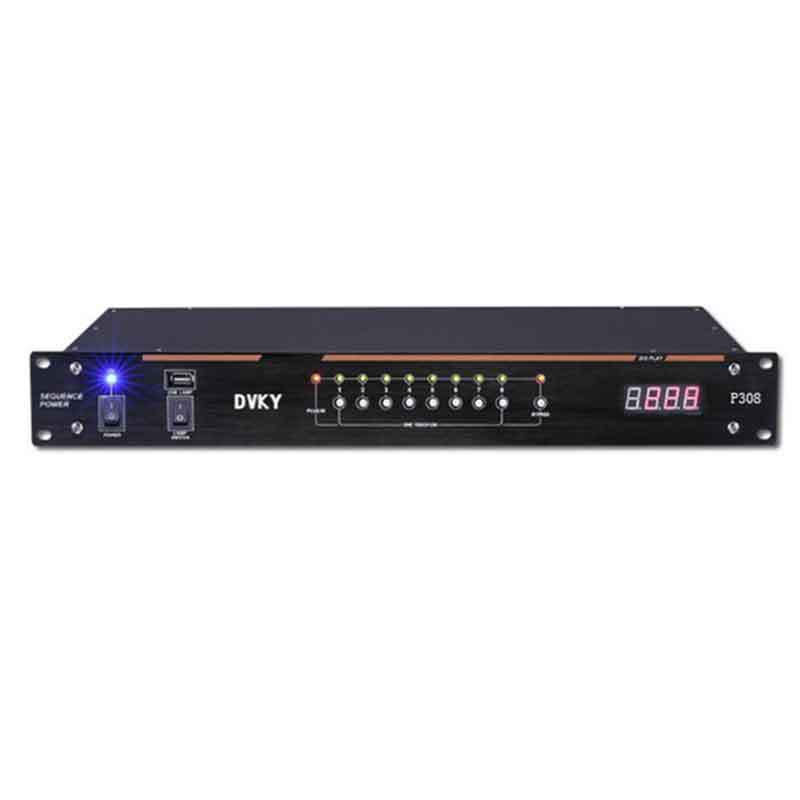 Dvky P308多功能8路时序电源控制器