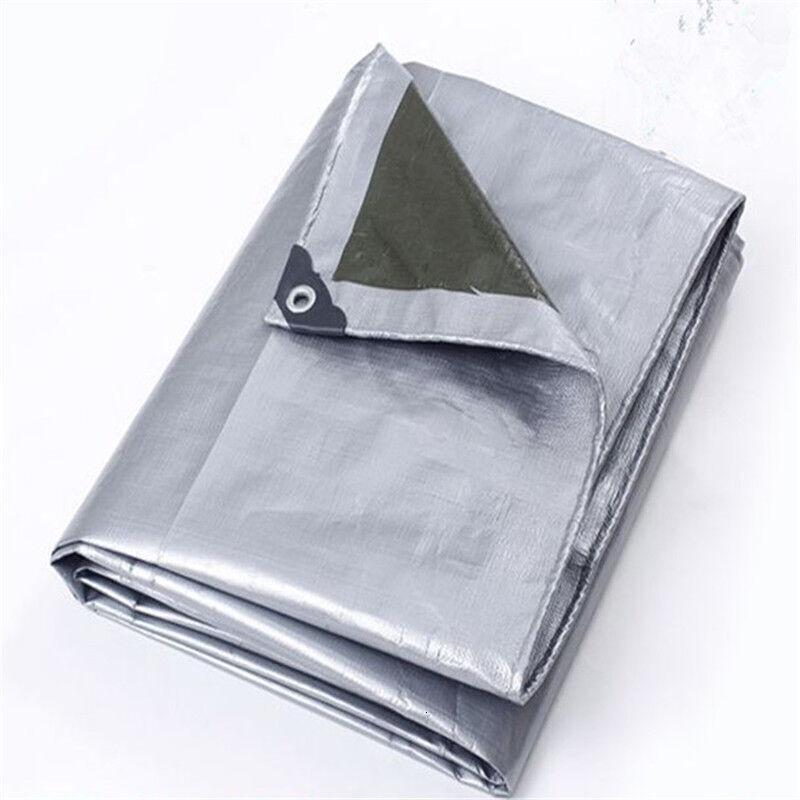 定制军绿银防防雨布防晒雨棚布户外遮阳遮雨布篷布汽车货车蓬布苫布一