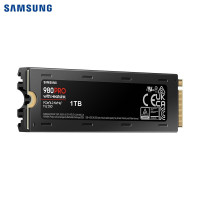 三星(SAMSUNG) 980PRO 散热马甲SSD M.2接口(NVMe协议PCIe 4.0 x4 1T(MZ-V8P1T0CW)