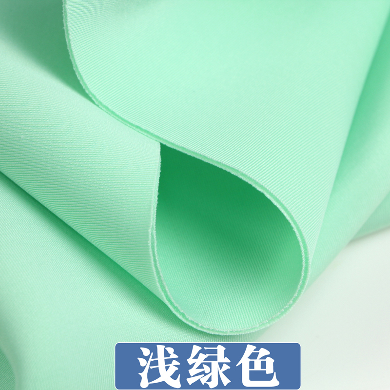 空气棉真空夹丝针织服装四面弹力加厚 空气层布料 浅绿色/1件=0