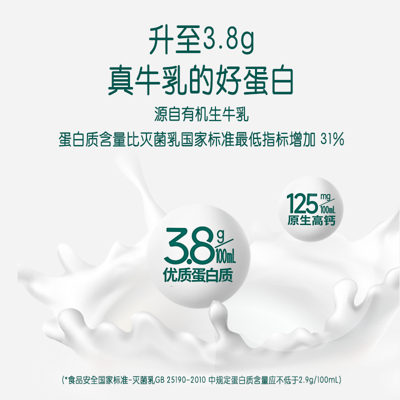 蒙牛(MENGNIU) 圣牧有机纯牛奶全脂梦幻盖250ml*10盒整箱礼盒