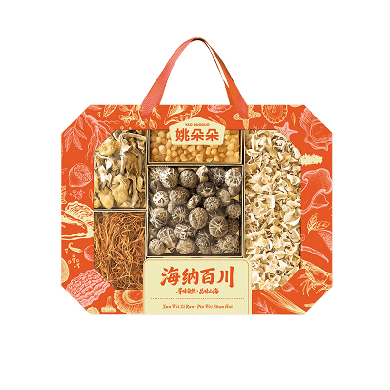 姚朵朵干货礼盒齐聚多种烹饪用料海纳百川干货组合装1076g