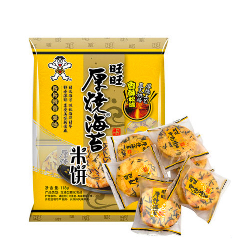 旺旺 厚烧海苔 118g/袋