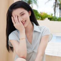 周大福17916系列蹦迪金珠珠铃铛22K金手链E126596精品七夕礼物