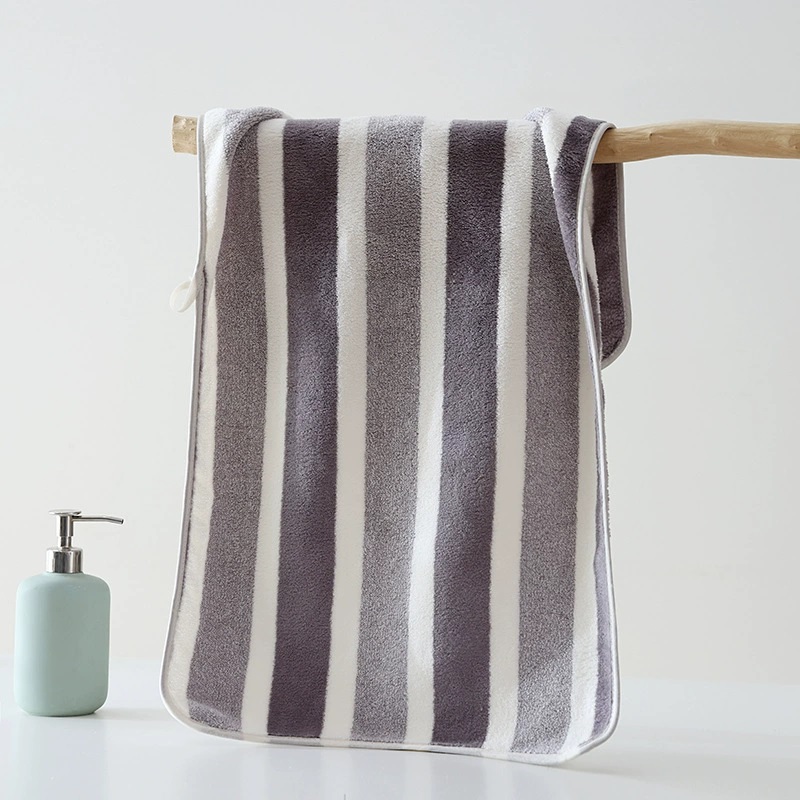 中屹得 珊瑚绒毛巾 100g 条高清大图