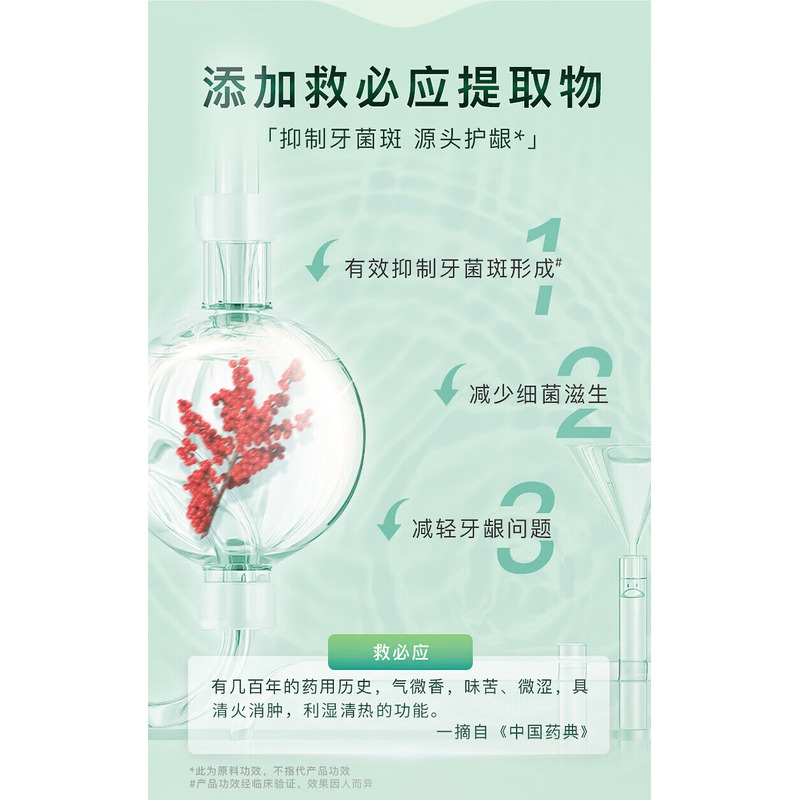 舒客 红花清火牙膏120g*4_高清大图