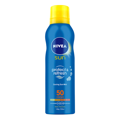 妮维雅冰爽透明防晒气雾200mlSPF50+